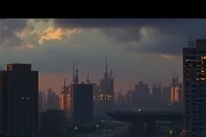 《候鸟旅馆》封面，海边旅馆与成群候鸟